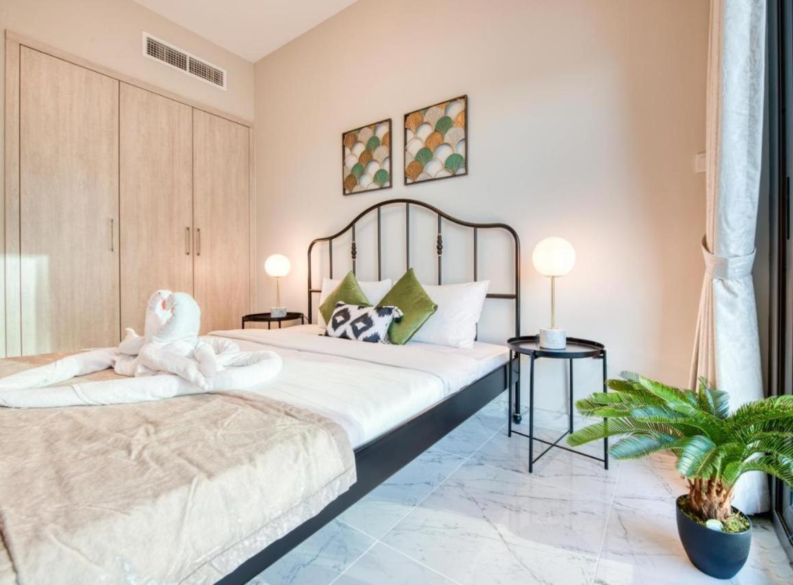 Elite Lux Holiday Homes - Cozy & Stylish 1 Bedroom With Huge Pools & World Class Gym Dubai Luaran gambar