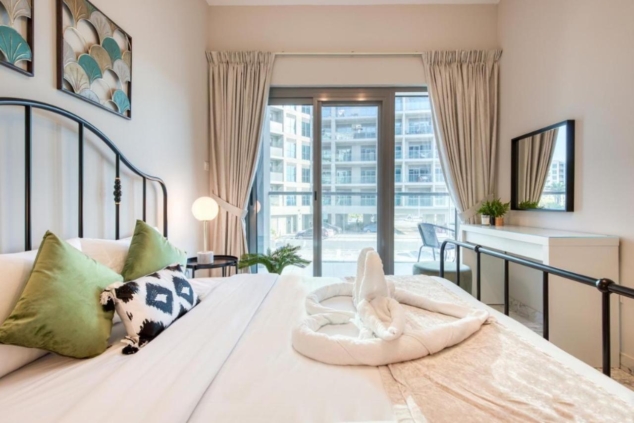 Elite Lux Holiday Homes - Cozy & Stylish 1 Bedroom With Huge Pools & World Class Gym Dubai Luaran gambar